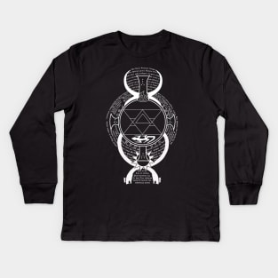 Flame Alchemy Kids Long Sleeve T-Shirt